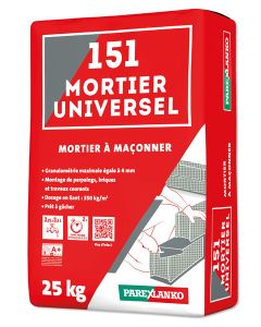 Mortier à maçonner 151 UNIVERSEL sac de 25kg
