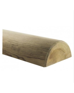 Demi rondin pin d.125 - 4,00m