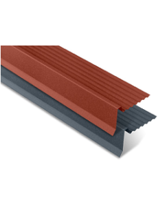 Rive tuile R - graphite 7016 - 1200 mm