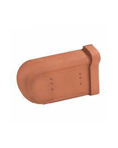 About de rive droit universelle terre cuite flamme rustique - long. 42,5 cm