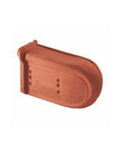 About de rive gauche universelle terre cuite rouge - long. 42,5 cm