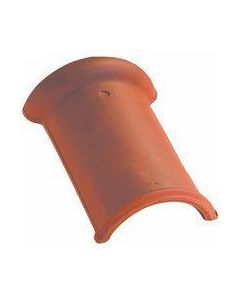 Faîtière demi ronde à emboîtement universelle terre cuite - vallée de chevreuse