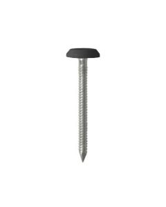 Pointe Inox 40 mm Tête PVC Anthracite pour Rivecel L9 - Boîte de 250