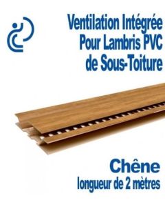 Profil Ventilation Chêne Long. 4 ml pour Rivecel L9