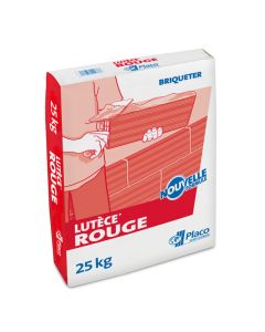 Plâtre manuel LUTECE® Rouge sac 25kg