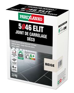 Joint de carrelage décoration 5046 ELIT Beige Boîte 2,5kg