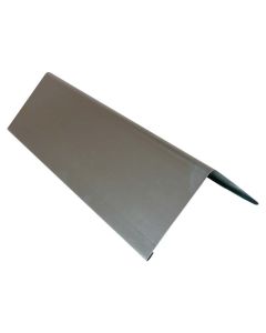 Faitage simple à pinces - zinc naturel dév 333 - ép 0,65 mm