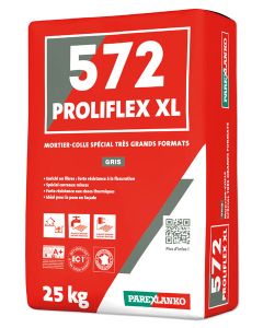 Mortier colle pour carrelage déformable c2s 572 PROLIFLEX HP Gris Sac 25kg