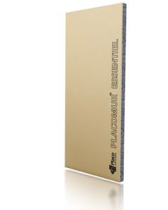 Panneau de doublage Placomur Essentiel L.2,6m x l.1,2m x ep.10+40mm - R = 1,3
