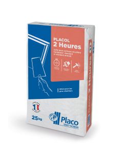 Colle à carreaux de plâtre PLACOL 2H sac 25kg (56s)