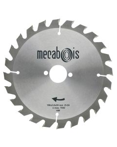 LAME CARBURE SILERGIE I 190X2.4X30 - 24 dents - Ref 901056