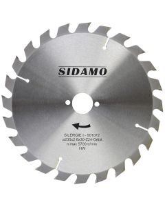 LAME CARBURE SILERGIE I 235X2.6X30 - 24 dents - Ref 901072