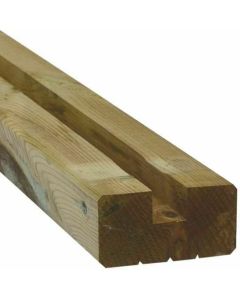 Demi poteau rainuré pin 45x90 - 2,40m