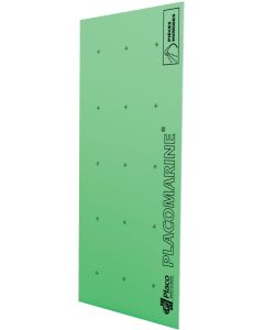Plaque de plâtre Placomarine® BA 13 - long. 2,60m x larg. 1,20m