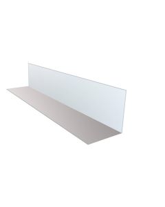 Bande d'équerre étanchéité 10cm x 10cm - Zinc Naturel ép 0,65 mm Dév 200 2 ml