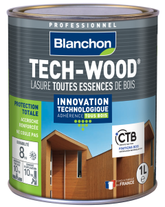 LASURE TECH-WOOD® 1L CHENE FONCE