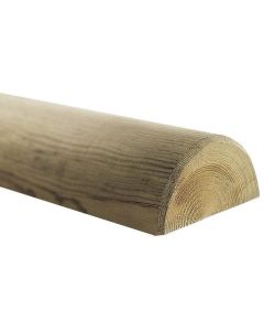 Demi rondin pin d.100 - 4,00m