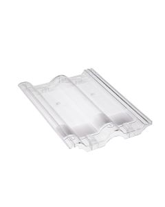 Tuile en plexiglas double romane 420x330 mm