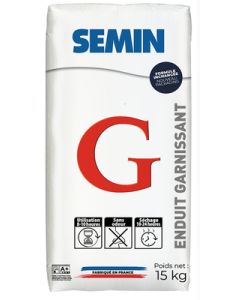 Enduit de dégrossissage SEMIN G sac de 15 kg