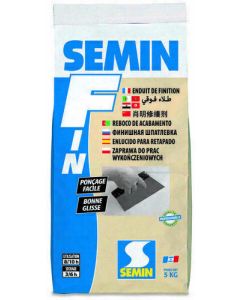 Enduit de finition SEMIN F sac de 5 kg