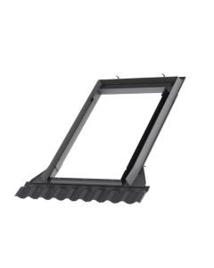 Raccord sur toiture RÉNO EW MK04 0000 pour remplacement - pour tuile - larg. 78cm x haut. 98cm Gris