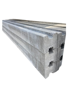 POTEAU 12X12 HT 225 Total 2 RAINURES ROU