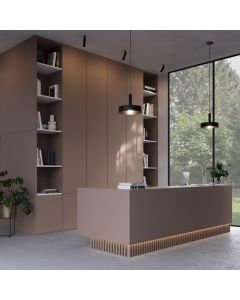 Panneaux stratifiés Stratifié UNILIN Evola-HPL U284 Mokka Cst (Pellicule) - 3,05x1,3m - ep.0,7 mm