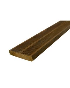 Lame terrasse pin strie - 27/145 - 4,80m - choix a/b - classe iv vert