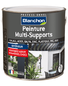 PEINTURE MULTI-SUPPORTS 2L - RAL 9016 BLANC SATINE