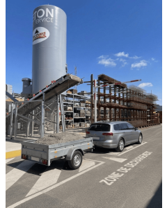 Béton prêt à l'emploi 4/14 250 kg/m3 - 250 L en libre service