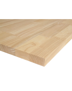 Panneau lamellé collé HEVEA 22mm 450x110