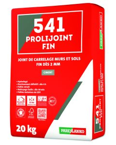Joint de carrelage large 541 PROLIJOINT ciment - sac 25kg