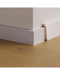 Plinthe de recouvrement à peindre 16x129mm 2,40m - QSISKRCOVER