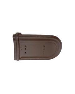 About de rive gauche universelle terre cuite vieilli masse - long. 42,5 cm