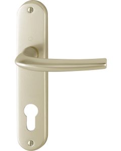 SAN DIEGO GARNITURE SUR PLAQUE CLE I - Finition champagne - ENTRAXE 165mm