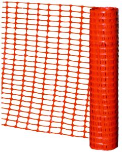 Barrière de signalisation plastique orange - 1mx50ml