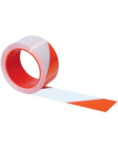 RUBAN "RUBAFORT" ROUGE BLANC 100MX50MM