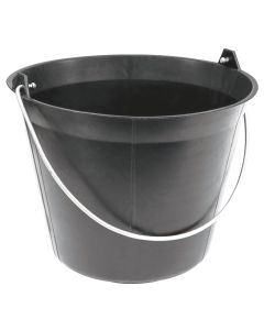 SEAU PLASTIQUE NOIR 11L 310103