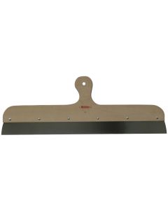 Couteau à enduire inox monture manche bois - 60cm