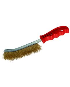 BROSSE METALLIQUE CONVEXE ACIER LAITONNE