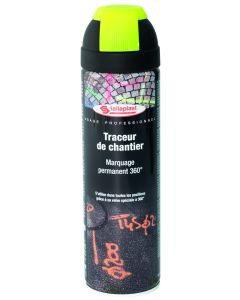 TRACEUR DE CHANTIER JAUNE FLUO 521002