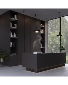 Bande de chant Edging tape ABS Soft Pearl (CST) 0U128 Gris 75x23mm ep.1mm