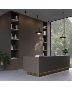 Bande de chant Edging tape ABS Soft Pearl (CST) 0U130 Brun-Bronze 75x23mm ep.1mm