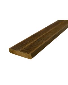 Lame terrasse pin strié 27x145 - 3,90m marron
