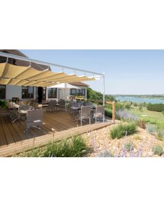 Lame terrasse pin lisse 27x145 - 4,80m vert