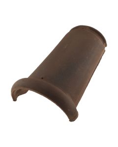 Faitière ronde ventilation à emboitement 2,5 au m - rouge flamme mureaux