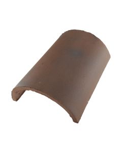 Faitière demi ronde brun mureaux