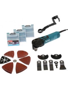 Découpeur-ponceur multifonctions 320 w ( kit d'accessoires)