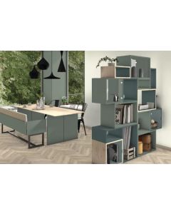 Panneau décoratif EGGER U604 ST9 - Vert eucalyptus 2800x2070mm Ep.19mm