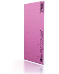 Plaque de plâtre Placoflam® BA13 NF - long. 2,50m x larg. 1,20m